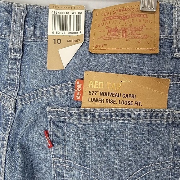 LEVIS Vintage  Red Tab 577 Nouveau Capri - Picture 12 of 13